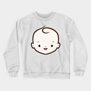 Cute baby boy Crewneck Sweatshirt